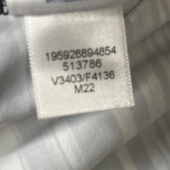 Lands End Womens Black & White Striped High-Neck Tankini Swim Top Size 8 Nylon/S - Picture 9 of 12